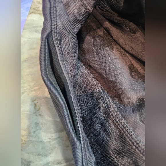 Danskin XL Camo Print Leggings | Dark Grey Stretch Activewear - Picture 4 of 8